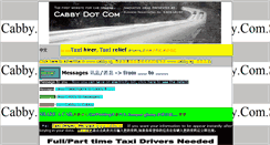 Desktop Screenshot of cabby.com.sg